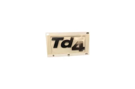 Land Rover Td4 arka yazı, siyah, DAM500040LQQ
