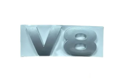 V8, arka yazı, gri, DAL500080LPO R